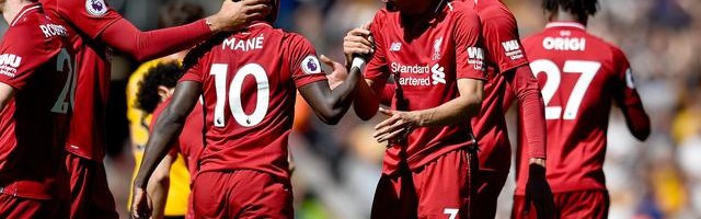  利物浦绝杀曼城保留英超争冠悬念至最后一轮